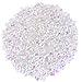 Blulu Crystal Iridescent Cupped Sequins Craft Cupped Sequins Bulk Loose Cupped Sequins, 6 mm, 50g