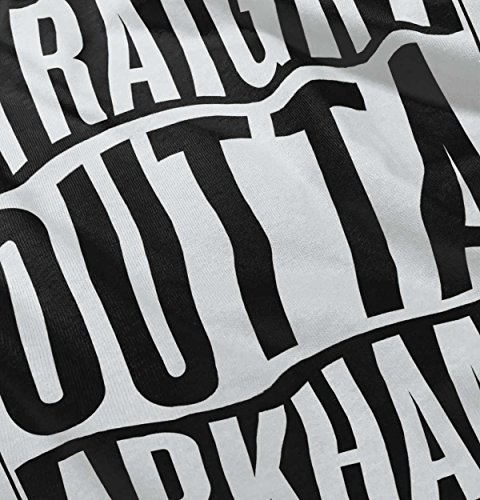 Straight Outta Arkham Funny Batman Compton DC Comic Nerd Baby Romper Bodysuit