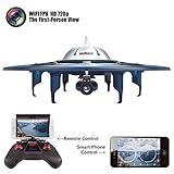 YANNI U845 Voyager Wifi FPV 2.4Ghz RC Headless Quadcopter Drone UFO with 720P HD Camera, Ios and Android Phone Control - Blue