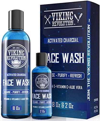 best charcoal face wash for men
