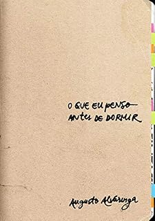 Livro o que eu penso antes de dormir