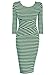 REPHYLLIS Green Dresses for Women Womens Office Cocktail Elegant Business M