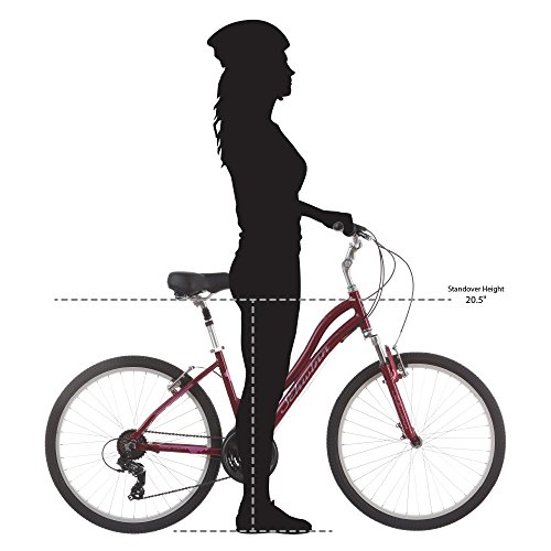 Schwinn Suburban Deluxe Women S Comfort Bicycle 26 Wheel Bicycle