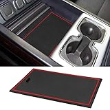 ROCCS Secret Compartment Cover Center Console Organizer Tray Hidden Plate for 2014-2019 GMC Sierra 1500 2500HD 3500HD Denali Chevy Chevrolet Silverado