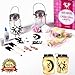 Fairy Lantern Craft Kit - DIY Fairy Lights (2 Pack) - Art Crafts for Girls Party - Children Toy Gift Set Kits - Make Your Own Hanging Lanterns - LED Kid Projects Idea