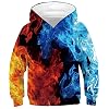 Rave on Friday Hoodie 3D-geprinte trui voor kinderen Nieuwigheid trui met lange mouwen 4-16Y