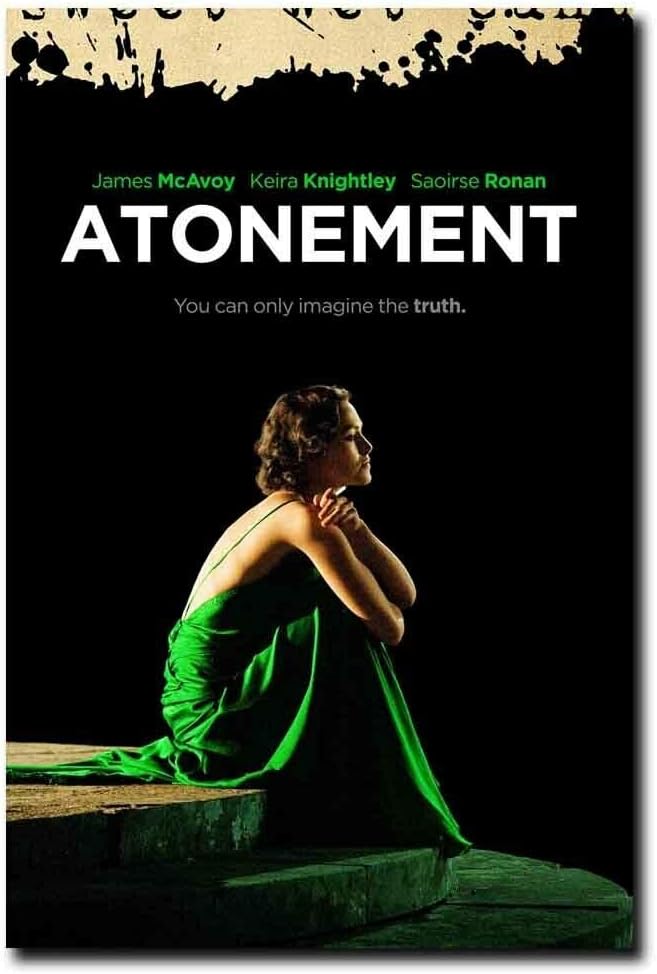 Atonement Keira Knightley Movie Silk Poster Wall Door DecorationGifts for Fan Lovers Posters No Framed