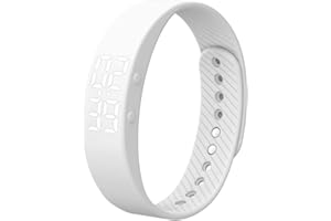 Fitness Tracker Bracelet - Smart Wristband with Activity Tracker, Fitness Bracelet for Step Counting Heart Monitoring Alarm F