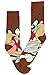 Looney Tunes Tasmanian Devil Lil Taz Crazy Photo Real Men's Crew Socks