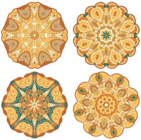 Mandala Gold Tones / 20 pcs Assorted