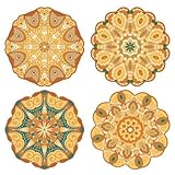 Pacific Merchants Mandala Gold Tones 6.25