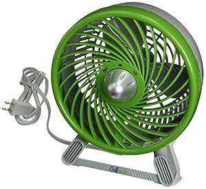 Small green personal cooler with unplugged cord