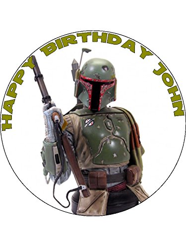 boba fett cake topper