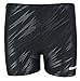 Vocni Men's Compression Quick Dry Rapid Swim Splice Square Leg Short Jammer Swimsuit