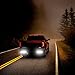 LED Light bar YITAMOTOR 4Pcs 6Inch 18W Spot Led Work Light Bulb LED Light Pod Driving Light Fog Light Offroad Light Waterproof ATV SUV Pickup Trucks Boat 12V 24V, 2 Years Warranty
