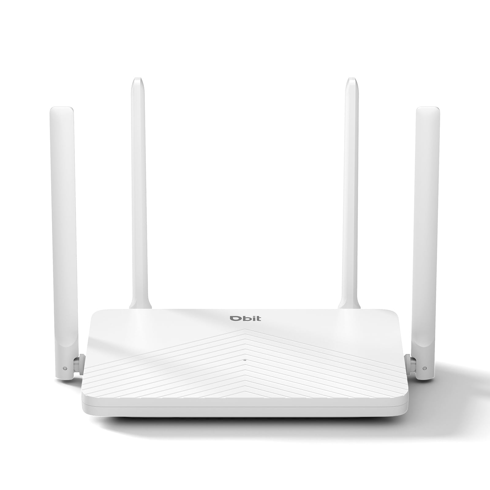 Photo 1 of DBIT AC1200 Dual Band Mesh WiFi Router Long Range Wireless Internet Router with 4 High-Power FEMs, Gigabit Ports, MU-MIMO, WPA3 Security, Parental Controls, Easy Setup, Guest Network (T18-21K Pro)