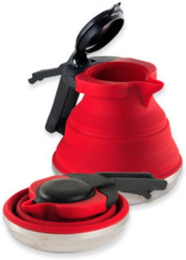 1 Litre Collapsible Folding Camping Kettle Amazon.co.uk Sports & Outdoors
