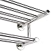 COLIBROX Wall Mounted Towel Rack Bathroom Hotel Rail Holder Storage Shelf Stainless Steel by Inter House Product
