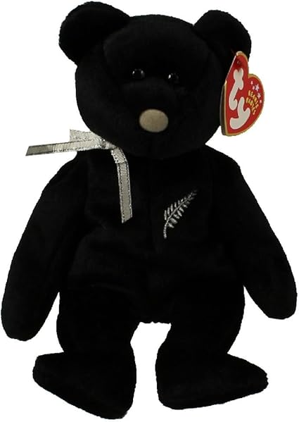 black bear beanie baby