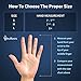 TrailHeads Womens Running Gloves - Touchscreen Gloves - Running Accessories for Women Winter - Hiking, Biking, Sports - Solid Black (Medium)
