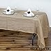 Efavormart Fine Rustic Burlap Tablecloth 60x126