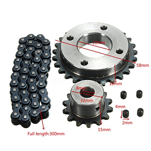 Maiile Sprocket Chain Wheel For 8044 Electric Longboard Skateboard Parts DIY Motor