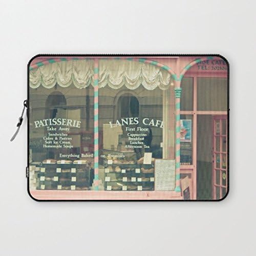 Buteri Eratio Sweet Cafe Neoprene Protective Laptop Sleeve 15 Inch MacBook Air Case MacBook Pro Sleeve and 15 Inch Laptop Bag Cover