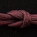 Paracord Wild Plumb Maroon 50 ft. Hank, 7 Internal Strands, 550 Lb. Break Strength. Military Survival Parachute Cord for Bracelets & Projects. Guaranteed Made In US. Includes 2 eBooks.