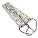 MauSong Black Headband Elastic Lace Sweet Pearl Wide Elastic Bridal Headpiece Hair Accessory