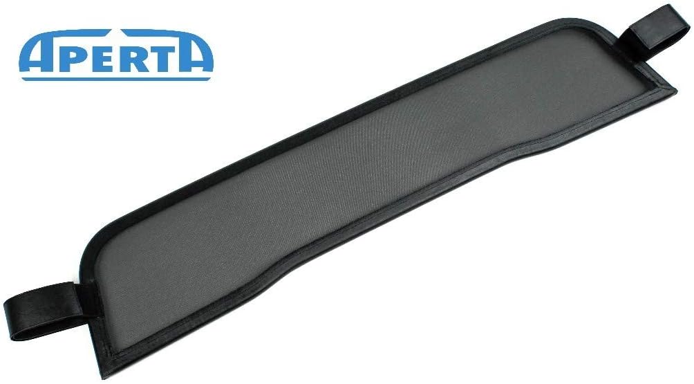 Aperta Wind deflector fits Honda S2000 | Black tailor made windblocker | Draft-stop wind stop Honda convertible