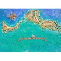 Media Storehouse 252 Piece Puzzle of Caribbean, Turks a Caicos-Providenciales Island-Grace Bay Mural (11103538)