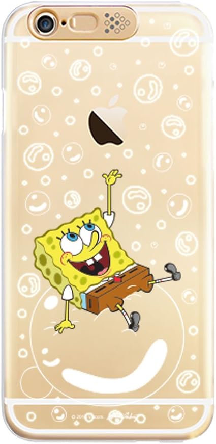 Amazon Iphone6 Iphone6s Iphone6 Plus Iphone6s Plus スマートフォンケース クリアケース 光る ケース イルミネーションケース スポンジボブ Spongebob キャラクター Iphone6plus 6s Plus 7 バブル スポンジボブ 家電 カメラ オンライン通販