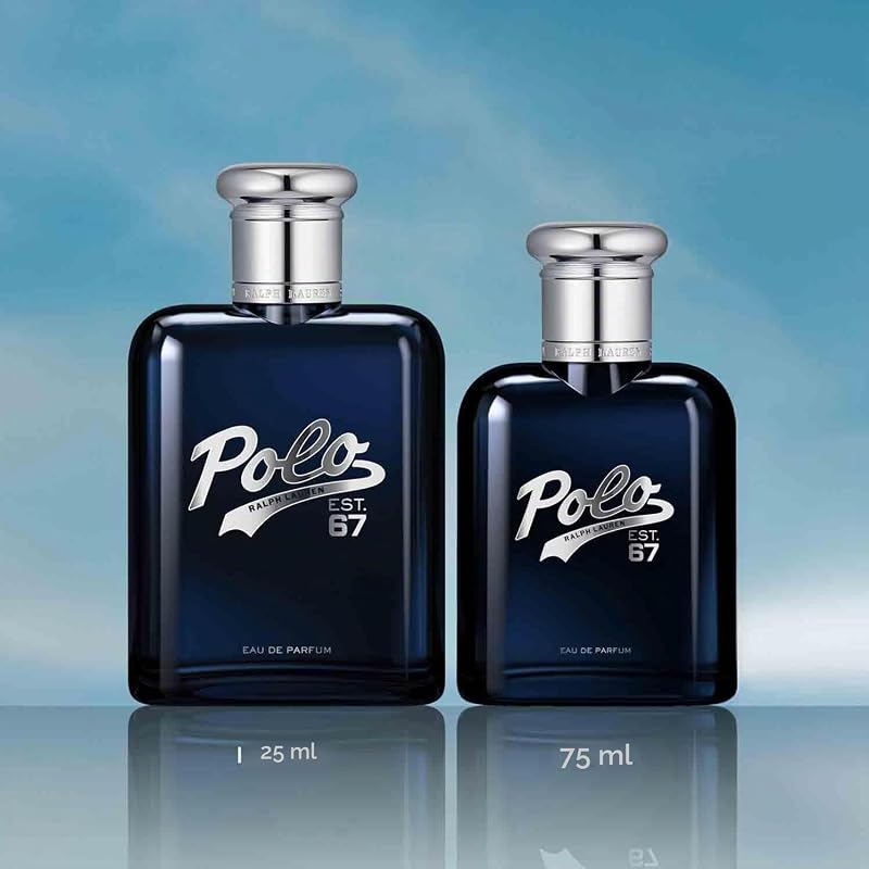 Ralph Lauren Polo 67 Eau de Parfum Uomo, Profumo Uomo Intenso, Fragranza Rinvigorente e Persistente, Note di Ananas Succoso, Legno di Cedro e Resina, A Lunga Durata, Profumo di Lusso da Uomo, 125 ml