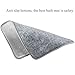 Techfeed Memory Foam Bath Mat Absorbent Bathroom Rugs Soft Bathroom Mat Quickly Drying Shower Rugs Non Slip Bath Rugs(17