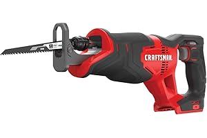 ​​CRAFTSMAN V20 Reciprocating Saw, Cordless, 3,000 RPM, Variable Speed Trigger, Quick Easy Blade Change, Bare Tool Only (CMCS300B)
