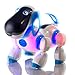 Durherm Smart Storytelling Robot Dog, Sing Dance Walking Talking Dialogue Cute Pet Toy with Infrared Remote Control