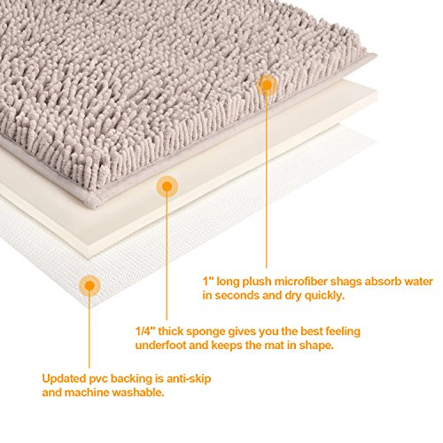 1 Microfiber+Absorbent+Comfortable+Anti+slip+Machine+Washable