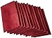 LinenTablecloth 17-Inch Polyester Napkins (1-Dozen) Burgundy