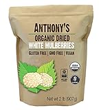 Anthony's Organic White Mulberries, Sun Dried (2lb)