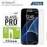 for Samsung Galaxy S7 Tempered Glass Screen Protector[2-Pack],mazdoma[Anti-Fingerprint][No Bubble][HD Ultra Clear][Easy to Install][Anti-Scratches] Glass Screen Protector for Galaxy S7