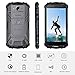 Rugged Smartphone Unlocked, DOOGEE S60 Outdoor Phones - Android 7.0 - 5.2’’ FHD Screen - IP68 Waterproof Dustproof Shockproof - Helio P25 Octa-core - 5580mAh - 6GB RAM + 64GB ROM - 8MP+21MP Camera- 4G dual sim cell phones Unlocked Android - Black