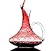 Culinaire 1800 ml (60.8 oz) Crystal Glass Wine Decanter/Wine Carafe with Handle