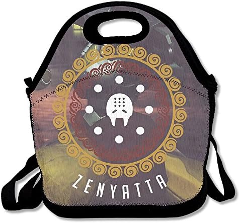 NNHAHA Overwatch Zenyatta Lunch Bag Tote Handbag Lunch Boxes