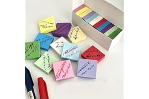 1100-Pack Colorful Small Sticky Notes - 1.5x1.5 Inch Self-Adhesive Memo Pads in 11 Vibrant Colors for Office, School, and Hom