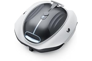 BUBLUE Bubot 300P Pool Vacuum, Cordless Robotic Pool Cleaner, Superior Suction, Smart Senor, DirtLock 2.0, 90-Min Runtime for Above-Ground Flat Pools up to 850 Sq.Ft.