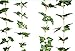 Eastern Fashional Life English Ivy Silk Greenery Wedding Party Garlands(40 Feet)