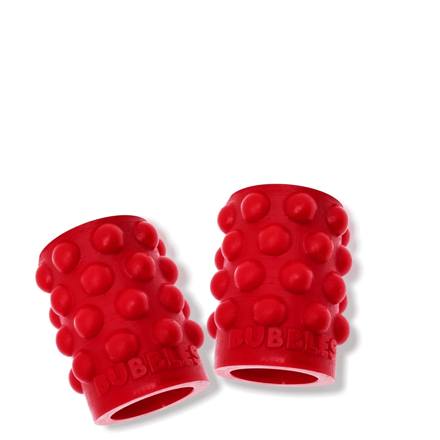 Oxballs - The Bubbles Nipsuckers in Red - Made of Liquid Platinum Silicone