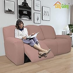 Easy-Going 8 Pieces Recliner Sofa Stretch Sofa