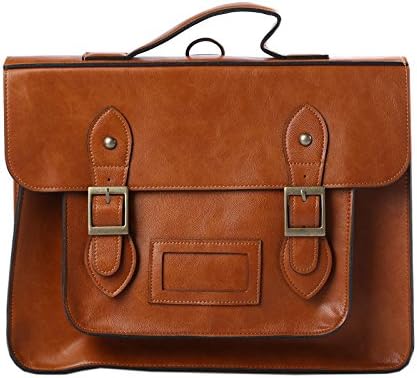 Korea Fashion Women's Ch Antique Style Bag Backpack Tote Cross (Brown)