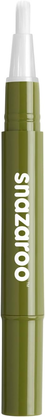 Snazaroo Face Paint Brush Pen, Jungle, Pack of 3, Safe and Non-Toxic, Precision Brush Nib, for Ages 3+, Yellow, Brown, Green - Image 4